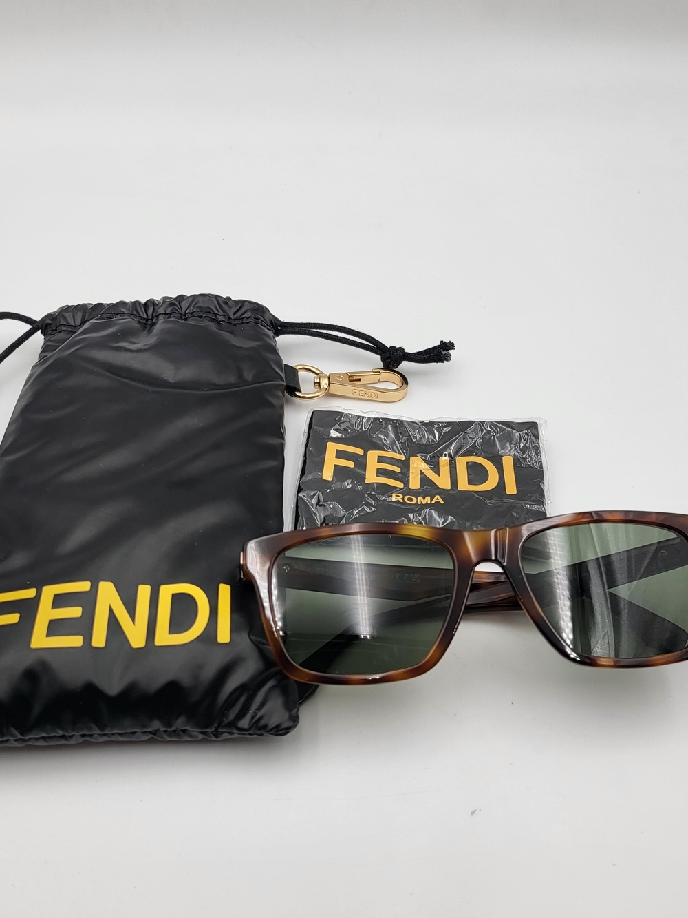 Fendi Fe400931 Tortoiseshell Lenses Brown, Pristine..Unisex,, Authentic..